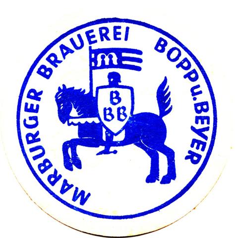 marburg mr-he marburger bopp 1a (rund215-marburger brauerei-blau) 